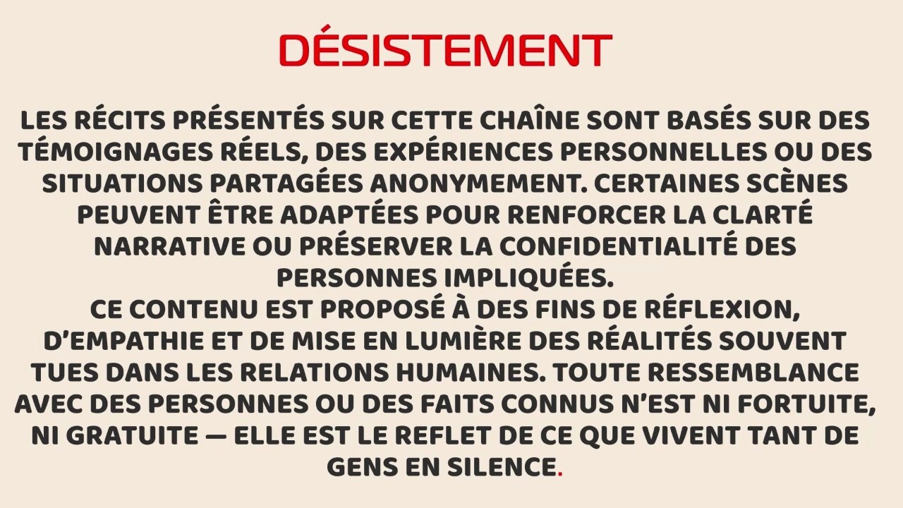 Sous les lumières de la soirée, elle faisait semblant que je n’étais personne. Mais à peine j’ai disparu, son message est tombé : Reviens… Ce qu’elle ignorait, c’est que j’avais déjà vu ce que ses yeux fuyaient… et le visage de celui qu’elle protégeait.