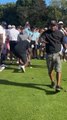 Rapper Ja Rule nearly hit people with tee shot at the Derek Jeter Invitational