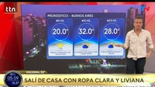 Clima en el AMBA - Miércoles 17 de diciembre