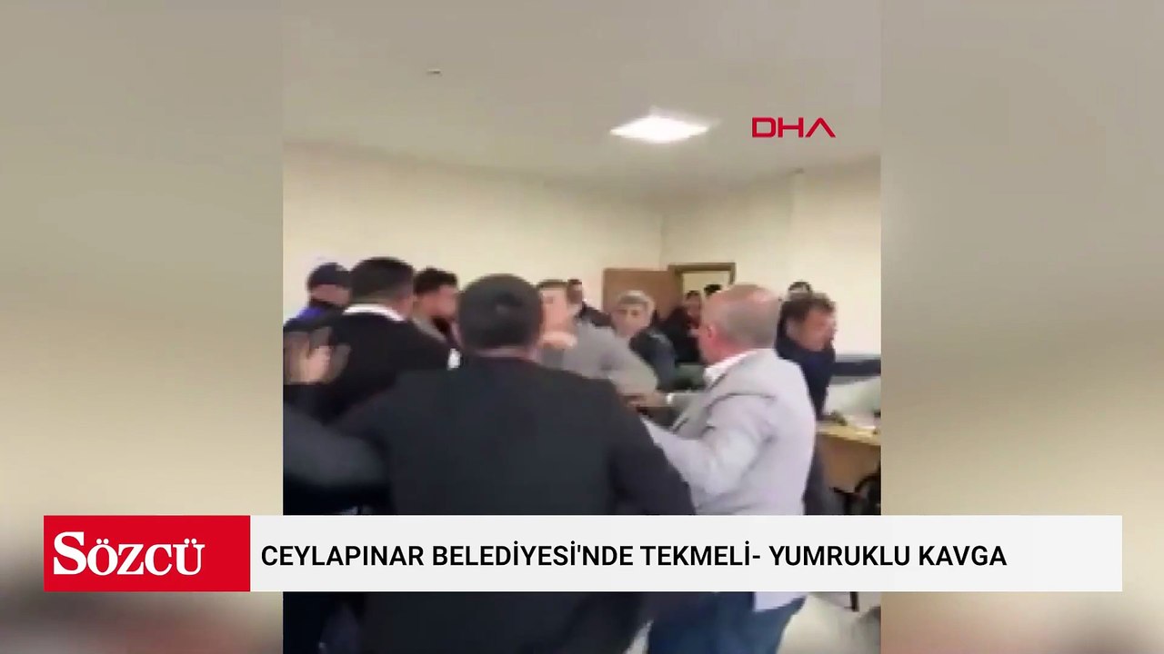 Ceylapınar Belediyesi’nde personel ve müdürler...