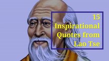 15 Inspirational Quotes from Lao Tse