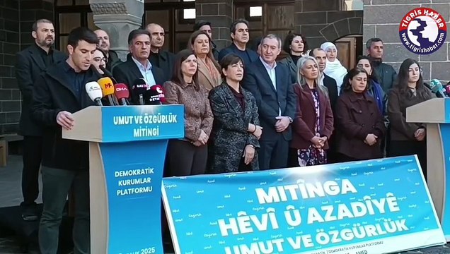 DEM Parti: “Umut ve özgürlük için şimdi ayağa kalkma zamanıdır”