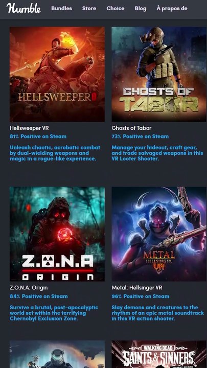 9 Jeux VR à 17,55€ Pour une asso