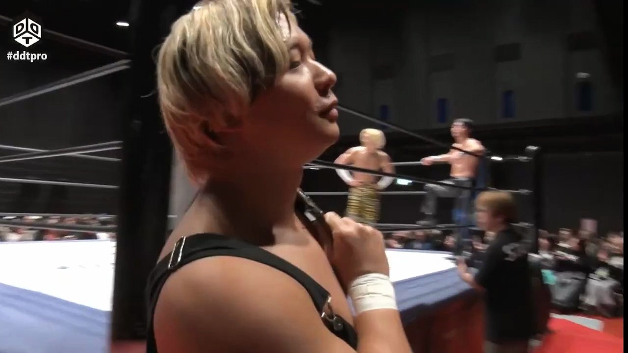 DDT Sendai New Legend 2025 HARASHIMA & Kazuma Sumi vs. Strange Love Connection (KANON & MAO)