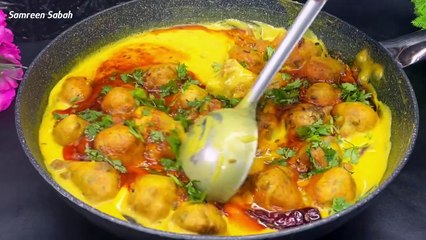 Punjabi Kadhi Pakoda Recipe｜Dahi wali Kadi Pakoda Recipe