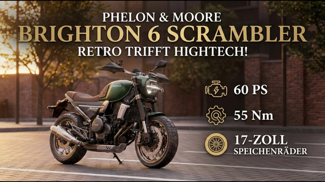 Neues Scrambler-Bike von Phelon & Moore im Detail vorgestellt