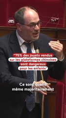 "75% des jouets vendus sur les plateformes chinoises sont dangereux"
