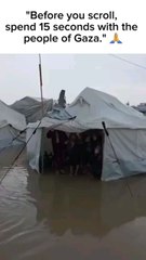 Imagine your home is a tent, and now that tent is underwater. Winter is arriving, and the struggle for survival in Gaza grows harder every day. #HelpGaza 🙏....#Gaza #HumanRights #GazaRain#CeasefireNow #HumanitarianAid