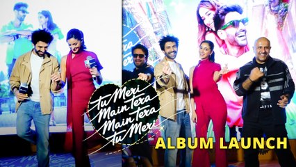 'Tu Meri Main Tera, Main Tera Tu Meri' Album Launch: Kartik Aaryan, Ananya Panday & Vishal-Sheykhar