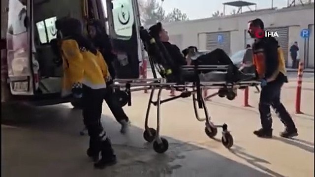 İnegöl’de talihsiz kaza! Elini tahtaya çaktı, itfaiye ekipleri yardıma koştu