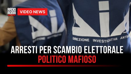 Arresti per scambio elettorale politico mafioso