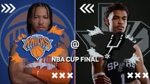 Knicks end 52-year trophy drought with comeback win in NBA Cup final
