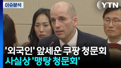 [이슈플러스] '외국인' 앞세운 쿠팡 청문회...김범석은 불출석 / YTN