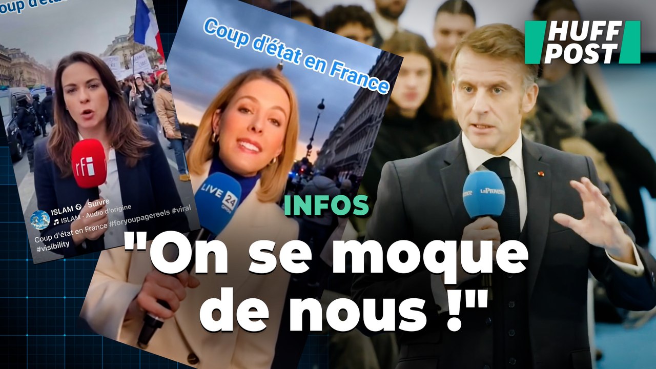 Un « coup d’État » en France ? Emmanuel Macron en colère contre la désinformation sur Facebook