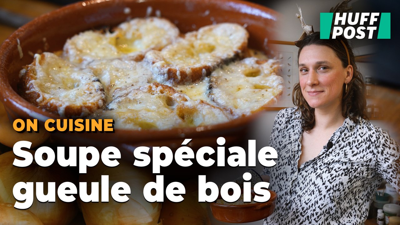 Notre recette de soupe à l’oignon pour survivre à la gueule de bois après le Nouvel An