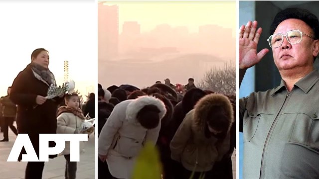 North Koreans Mark 14th Anniversary of Kim Jong Il’s Death in Pyongyang | APT