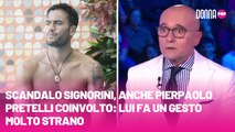 Scandalo Signorini, anche Pierpaolo Pretelli coinvolto lui fa un gesto molto strano