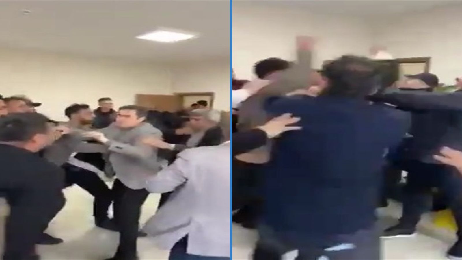 Ceylanpınar Belediyesi’nde yumruklu kavga: Personel ve müdürler birbirine girdi, 6 kişi yaralandı