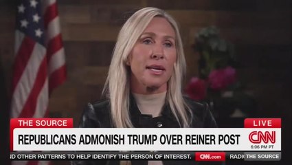 Marjorie Taylor Greene criticizes Trump over ‘classless’ Rob Reiner comments