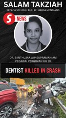 Dentist dies in crash with SUV near Seremban
