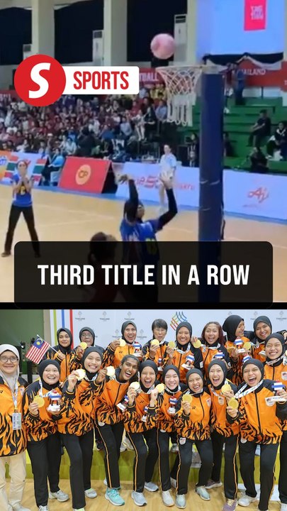 SEA Games: Netball team beat arch rivals Singapore for gold