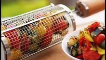 Rolling Grill Basket 🔥