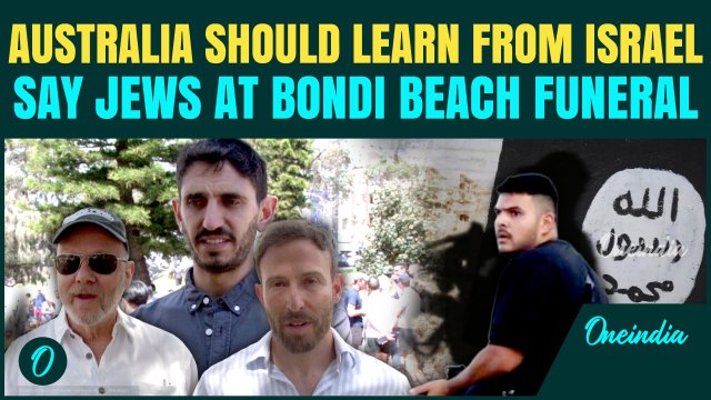 VIDEO: Australian Jews React to Terror Attack as First Funerals Held for Bondi Beach Victims