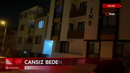 Kocaeli'de 16 yaşındaki genç evde başından vurulmuş halde bulundu