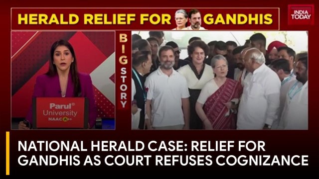 National Herald Case: Delhi Court Refuses Cognizance of ED Chargesheet Against Gandhis; Congress Protests