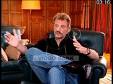 2004 – Johnny Hallyday : le 9 avril, interview au Festival de Cognac (Archives M6 Video Bank) – Part 2