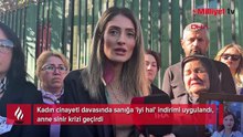 Kadın cinayeti davasında sanığa 'iyi hal' indirimi; anne sinir krizi geçirdi
