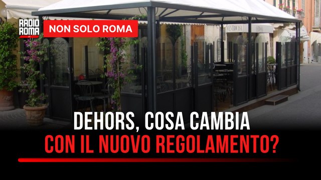 Dehors, Roma volta pagina: dal 2026 entra in vigore il nuovo regolamento