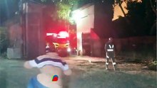 Incêndio no bairro do Coqueiro em Belém
