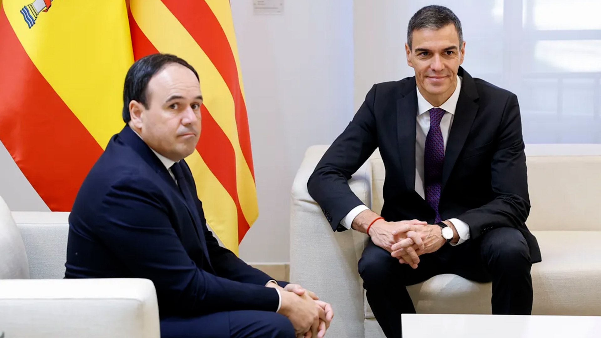 Sánchez se compromete con Pérez Llorca a crear una comisión mixta de la dana