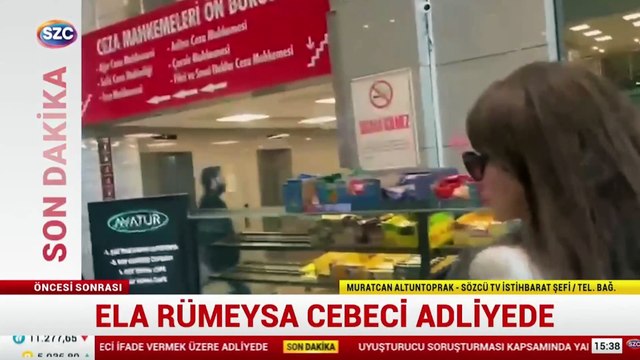Ela Rümeysa Cebeci savcıya ifade verecek