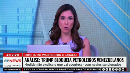 Bloqueio dos EUA a petroleiros da Venezuela impacta economia; Ghani explica