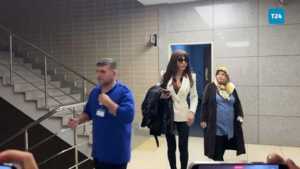 Ela Rümeysa Cebeci adliyeye geldi!