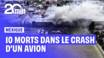 Le crash d’un avion au Mexique fait 10 morts dont trois enfants