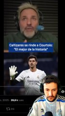 🐐 Cañizares considère Courtois comme le GOAT des gardiens #courtois #real #realmadrid