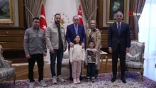 Cumhurbaşkanı Erdoğan, Hind Rajab’ın aile fertlerini kabul etti