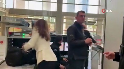 Spiker Ela Rümeysa Cebeci uyuşturucu soruşturması kapsamında adliyeye geldi