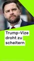 No Glomex J.D. Vance: Politikexperten geben ernüchternde Prognose - Trump-Vize droht zu scheitern