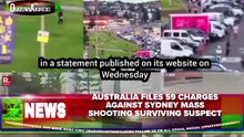 Australia Files 59 Charges Against Sydney Mass Shooting Surviving Suspect
