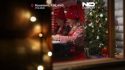 Lapónia: Pai Natal prepara entrega de presentes no mundo inteiro