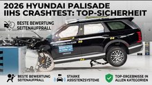 IIHS Crashtest-Check: 2026 Hyundai Palisade mit starken Assistenzsystemen