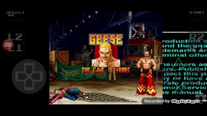 Real Bout Fatal Fury Geese Howard vs Billy Kane luta completa