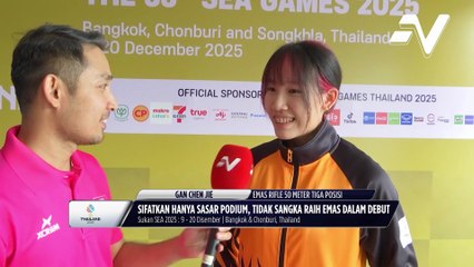 Gan Chen Jie pecah rekod sukan sea dalam acara 50m Rifle 3 posisi dengan kupitan mata sebanyak 451.70