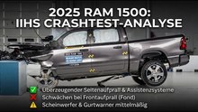Scheinwerfer, Gurtwarner & LATCH: Ram 1500 im IIHS Crashtest-Check