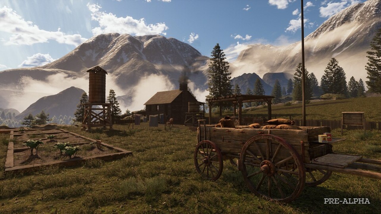 Im Survivalspiel Westlanders könnt ihr bald das Pionier-Dasein im Wilden Westen hautnah erleben