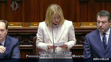 Meloni: "Ribadisco che Italia non intende inviare soldati in Ucraina"